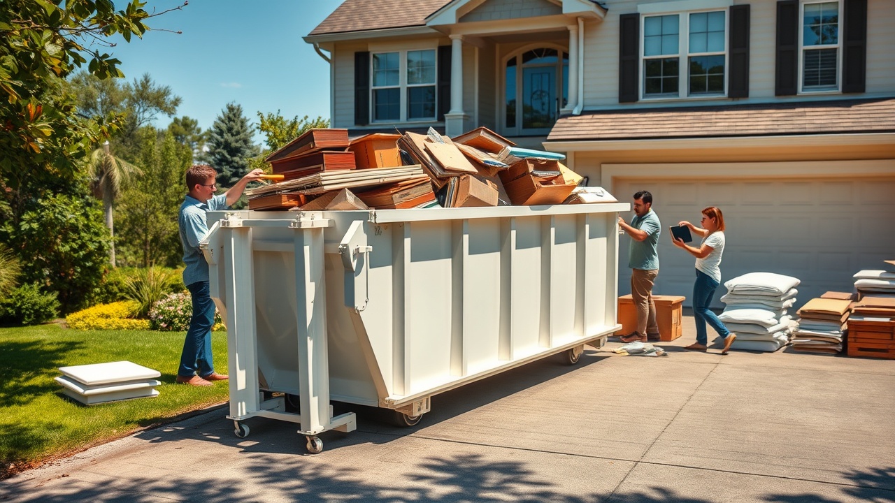 How Dumpster Rentals Simplify Large Home Cleanouts
