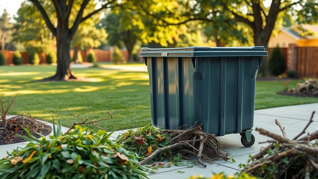 How to Manage Yard Waste With a Dumpster